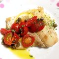 みこみこコロッケ's cooksnap of when they made タラのソテー、トマトケッパーソース.