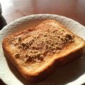 サーフブレイド's cooksnap of when they made はちみつきなこトースト.