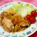 tama_pad's cooksnap of when they made 塩麹で♪ぷっくり柔らか絶品鶏の照り焼き.