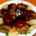 あずきなもなか's cooksnap of when they made キャベツ入りハンバーグ♪人参も入ってます.