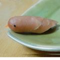 まるごーる's cooksnap of when they made お弁当に　ウインナーの鳥.