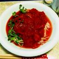 nina1230's cooksnap of when they made 簡単美味♪トマト素麺.