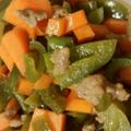 ◇柚葉◇'s cooksnap of when they made 超簡単！ランチにいかが？ミンチ丼ぶり.
