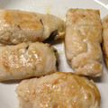 オニダルマオコゼ's cooksnap of when they made 美味しく家計の見方☆ささみの梅しそ巻き.