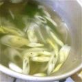 こちび0423's cooksnap of when they made シャキシャキ！簡単ネギ塩スープ.