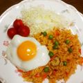 kaori5548's cooksnap of when they made 家にあるモノで*簡単ジャンバラヤ.