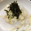 mii9171's cooksnap of when they made 長芋と揚げ玉で✩とろろたぬきご飯.