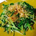 チョミ蔵's cooksnap of when they made 水菜とじゃこのにんにく炒め.
