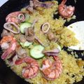あっこママにゃん's cooksnap of when they made 海老と帆立のパエリア☆.