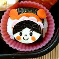 さーやgogo's cooksnap of when they made キャラ弁＊ペタッと簡単＊あかちゃんまん.