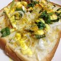 サボイ's cooksnap of when they made ダシダ×葱のレモン・カレー風味トースト.