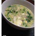 MarsaM's cooksnap of when they made 水菜と豆腐のたまごスープ.