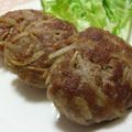 caramel-cookie's cooksnap of when they made 千切りじゃがいもとひき肉のお焼き.