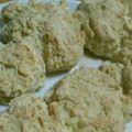 まゆ◎しょしんしゃ♪'s cooksnap of when they made ふんわり簡単おからスコーン☆朝食にも.