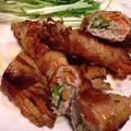 mocoにゃ♪'s cooksnap of when they made オクラと人参とえのきの肉巻き.