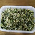 ☆もりみぃ☆'s cooksnap of when they made 栄養満点☆カブの葉とシラスのふりかけ☆.