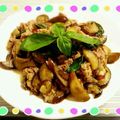 RIEK♡K♡'s cooksnap of when they made 牛肉とナスのバジル炒め.