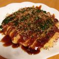 UKichi1984's cooksnap of when they made たこ焼き風山芋入り☆美味しいお好み焼き☆.
