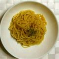 ma___111's cooksnap of when they made 焼肉のたれとチーズクリーミーHOTパスタ.