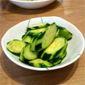 canaon's cooksnap of when they made きゅうりのごま油和え(きゅうりの漬物).