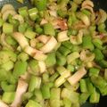 yuktab's cooksnap of when they made セロリの中華風辛味炒め.