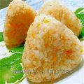sweetpia's cooksnap of when they made 爽やか♪みかんの皮を食べるおむすび.