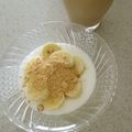 チョコチョコかえる's cooksnap of when they made お腹スッキリ！きなこバナナヨーグルト.