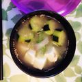 きみみ✧˖'s cooksnap of when they made ズッキーニと豆腐の味噌汁.