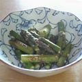 サーフブレイド's cooksnap of when they made アスパラのにんにくマヨネーズ炒め.