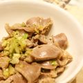 yukanosuke's cooksnap of when they made 我が家の簡単おつまみ砂肝.