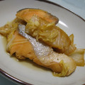 バカリャウ's cooksnap of when they made 鮭と白菜のしょうが煮.