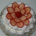 ♡acco♡'s cooksnap of when they made イチゴたっぷりデコレーションケーキ.