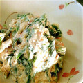mimosayo's cooksnap of when they made とってもクリーミィーなほうれん草の白あえ.