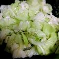 フィーノ緑虫's cooksnap of when they made キャベツだけのサラダ☆.