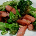 ﾁｲﾁｬﾝﾏﾏ's cooksnap of when they made おさかなソーセージのマヨネーズ炒め.