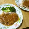 しのばぁたん's cooksnap of when they made 玉ねぎソースの簡単ポークソテー.