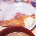 あみーご。's cooksnap of when they made 銀鮭のムニエル タルタルソースがけ.