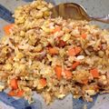 せつせつせつ's cooksnap of when they made ＊まな板不要♪簡単ﾊﾟﾗﾊﾟﾗ炒飯＊.