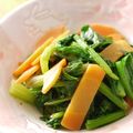 milk＊crown's cooksnap of when they made 緑黄色野菜のバターソテー.