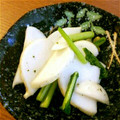 うなし～'s cooksnap of when they made 超簡単！かぶと大根の梅こんぶ茶漬け.