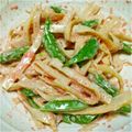eritann124's cooksnap of when they made 竹の子とスナップエンドウの明太マヨサラダ.