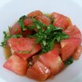 まりこりーた8's cooksnap of when they made お手軽一品！トマトの大葉和え.