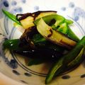 mantacarp's cooksnap of when they made なすとピーマンの塩昆布炒め.