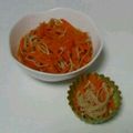 ポニーリボン's cooksnap of when they made にんじんえのきのお弁当おかず.