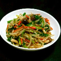 terakooo's cooksnap of when they made 我が家の簡単もやし炒め.