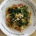 うさこママ★'s cooksnap of when they made パパッと簡単、自作ソース焼きそば.