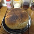 ミズかやっち's cooksnap of when they made 中種と酒粕酵母deライ麦粉のブール.