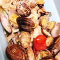 keiiiiii's cooksnap of when they made ルクエで簡単！豚とアサリのアレンテージョ.