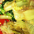 す1222's cooksnap of when they made [簡単]材料３つでレタスの中華風炒め.