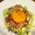 mikiha5's cooksnap of when they made タレが決め手！　マグロユッケ丼.